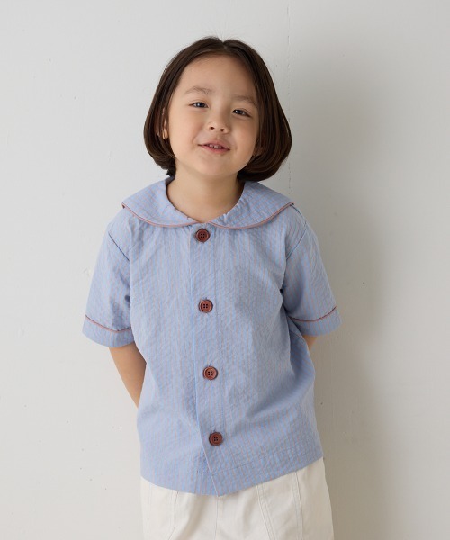 セーラーカラーブラウス（キッズ、ジュニア服、シューズ） | ベビー