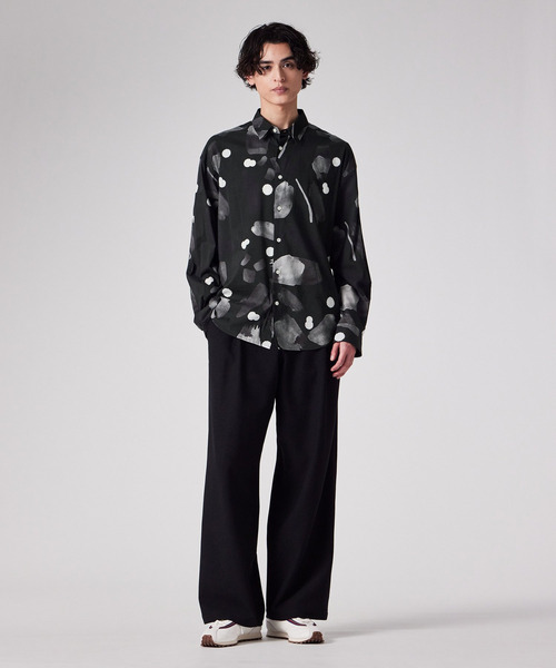 PS Paul Smith シャツ ニュアンスフローラル プリントシャツ / 162755