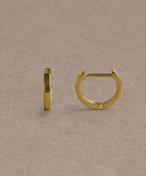 ピアス 「SV」ストレートフープピアス/ユニセックス　ニッケルフリー/金属アレルギー対応「動画あり」 レディース メンズの画像
