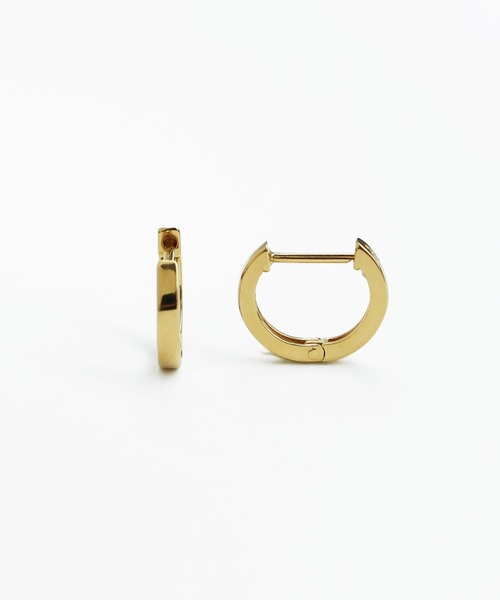 ピアス 「SV」ストレートフープピアス/ユニセックス　ニッケルフリー/金属アレルギー対応「動画あり」 レディース メンズの画像