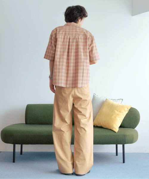 Zooodle ワイドパンツ チノパン Button fly chino pants - ボタン