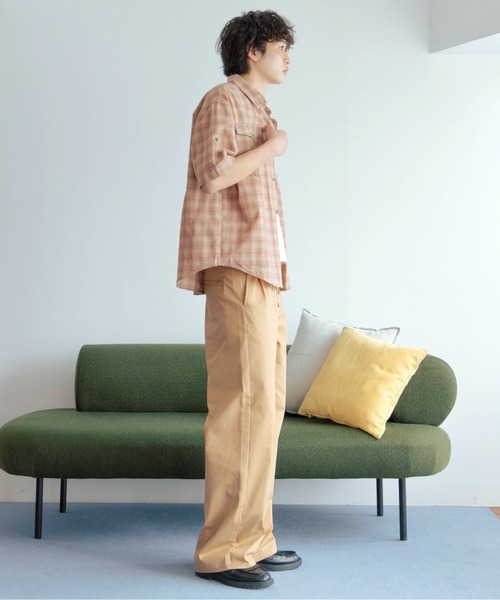 Zooodle ワイドパンツ チノパン Button fly chino pants - ボタン