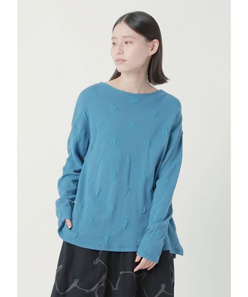 plantation プランテーション ニット・セーター M 青 【古着】【中古】 plantation プランテーション ニット・セーター M 青 【古着】【中古