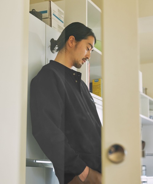 「THE CRAFT CREW PRODUCTS」 スウェットカットソー L グレイッシュベージュ メンズ_画像8