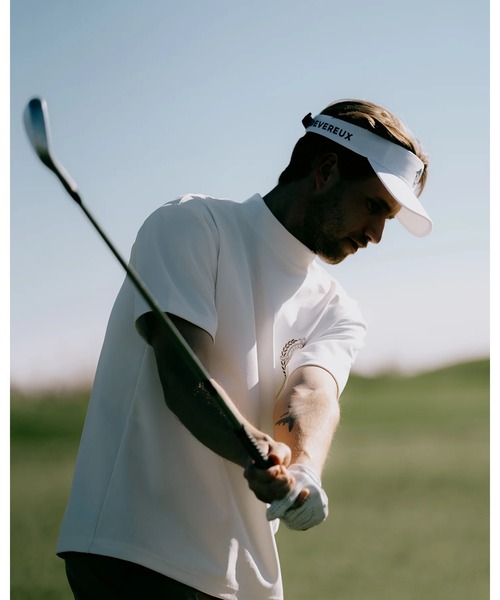 DEVEREUX GOLF ニューエラ サンバイザー メンズ 「DVG × NEW ERA