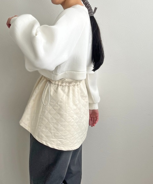 「LHELBIE」 長袖カットソー M ブラック レディース_画像7