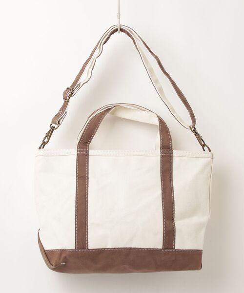 L.L.Bean（エルエルビーン） 2WAYバッグ - ホワイト レディース 
