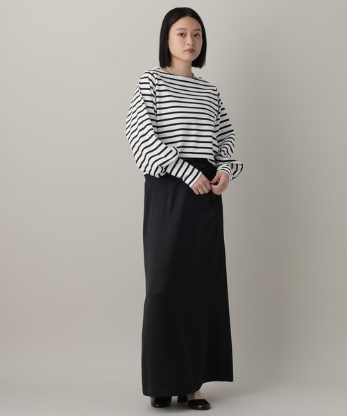 「A part by」 長袖カットソー FREE レッド レディース_画像2