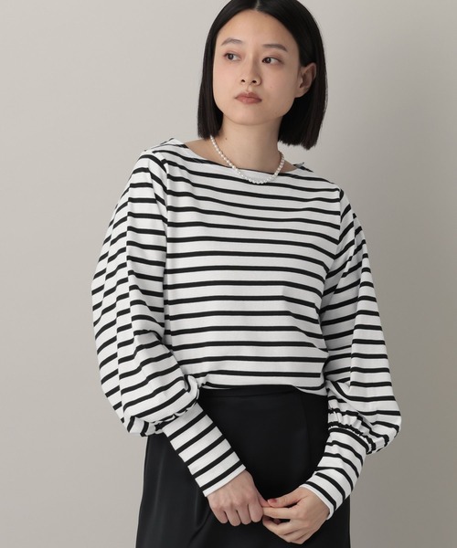「A part by」 長袖カットソー FREE レッド レディース_画像3