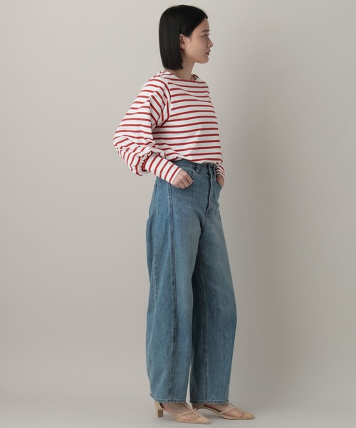 「A part by」 長袖カットソー FREE レッド レディース_画像6