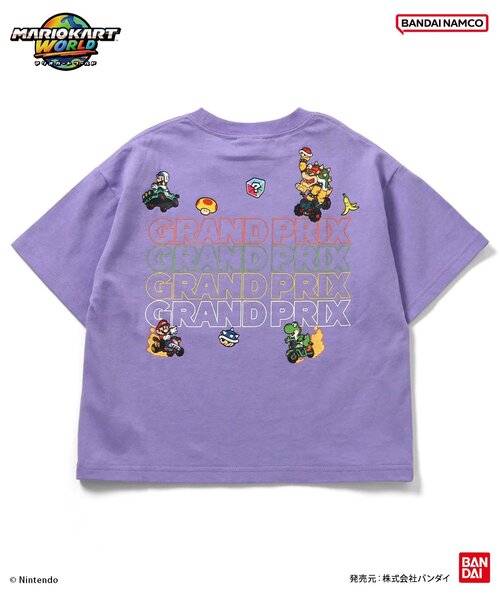 BANDAI（バンダイ） tシャツ マリオカート ワールド グラフィックT