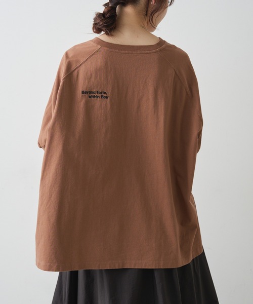 tシャツ USAコットン カレッジロゴTシャツ レディースの画像