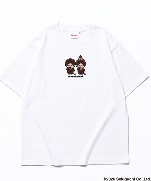 CORPUS SELECT tシャツ 半袖 「MONCHHICHI/モンチッチ」サガラ刺繍