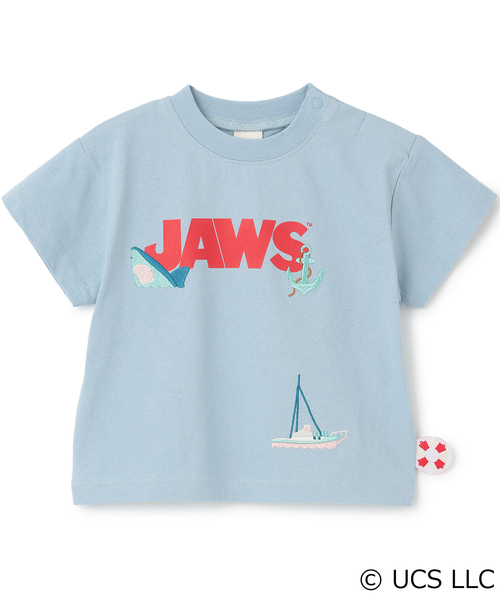 JAWS】XL 半袖Tシャツ フェード JAWS/ジョーズ】ヴィンテージライク