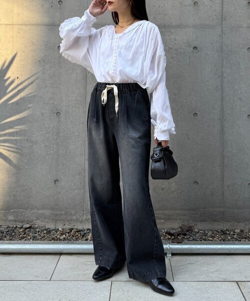 「CIAOPANIC TYPY」 デニムパンツ X-LARGE ブルー レディース_画像6