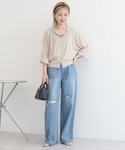 カーディガン 夏 「接触冷感・マシンウォッシャ...の詳細画像4