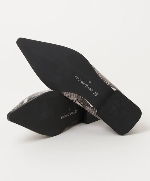 「SY UNITED ARROWS」 パンプス 24.5cm ブラック レディース_画像3