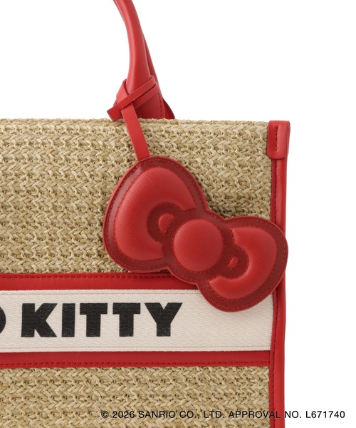 sanrio（サンリオ） トートバッグ 「HELLO KITTY×VIS」日焼けデザイン