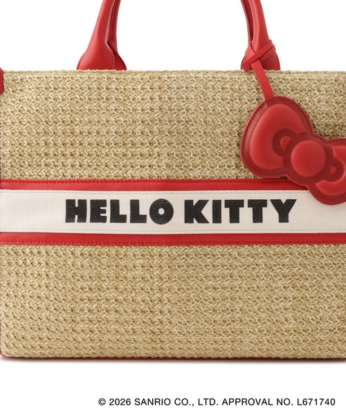 sanrio（サンリオ） トートバッグ 「HELLO KITTY×VIS」日焼けデザイン