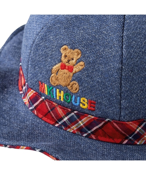「MIKI HOUSE」 「KIDS」ハット - ベージュ キッズ_画像9