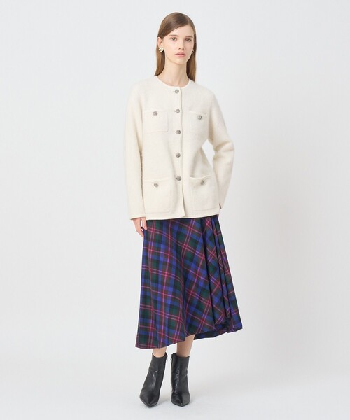 ANAYI（アナイ） カーディガン フラッフィ ロングジャケット
