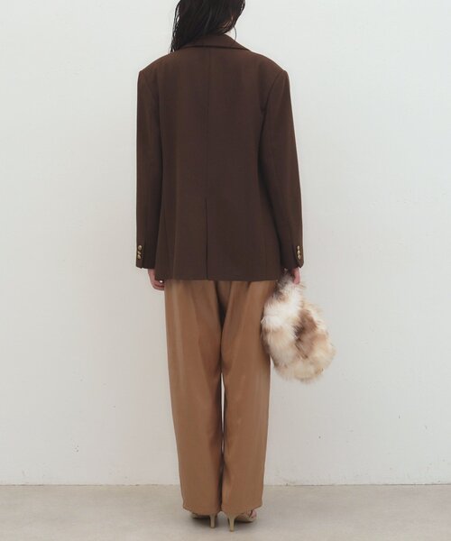 Loungedress（ラウンジドレス） パンツ チンツレザーライクパンツ