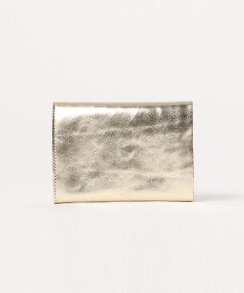 値下げ可　イルビゾンテ 三つ折り財布 IL BISONTE 財布 / PE LEATHER WALLET レディース メンズ