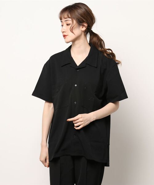 売れ筋商品|||ビーヤング シャツ レディース トップス BYHANYO BOW - Button-down blouse - black ビーヤング レディース シャツ トップス BYHANYO BOW - Button