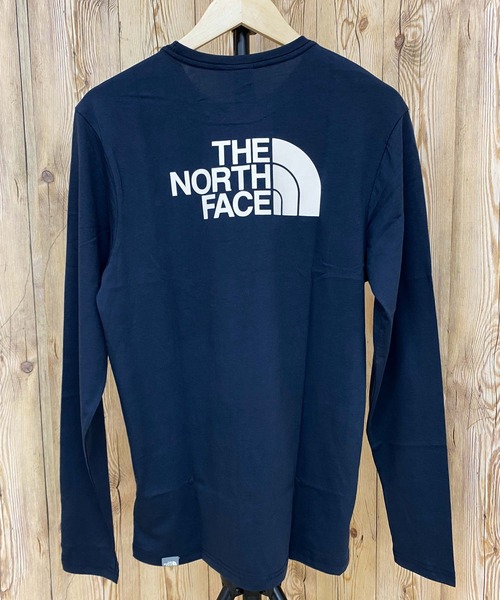 ノースフェイス バックプリントクルーネックロングTシャツ THE NORTH FACE tシャツ バックプリントクルーネックロングT