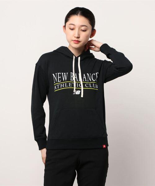 パーカー・フーディ New Balance UNI HERITAGE HOODIESEMI OVER FIT NBN0F11243 org.jpg