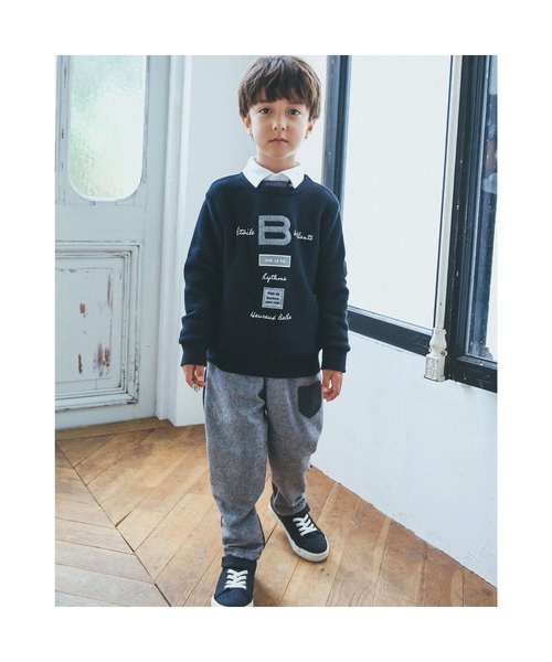 セール通販 パンツ BeBe/1998アーカイブツイードツイル切り替えテーパードパンツ(100~150cm) ZOZOTOWN PayPayモール店 - 通販 - PayPayモール 最新作低価