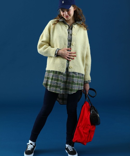 シャツワンピース チェックロングシャツワンピース : ZOZOTOWN
