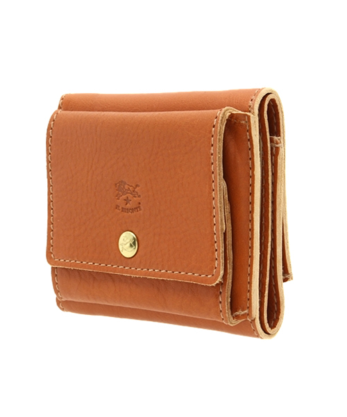 財布 IL BISONTE / ORIGINAL LEATHER / トリフォルドウォレット レディース メンズの画像