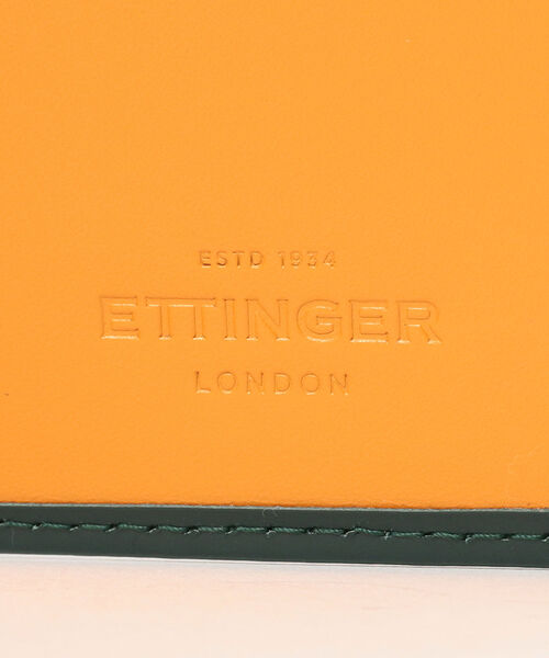 BEAMS F（ビームスF） 財布 ETTINGER / ブライドルレザー 2つ折り