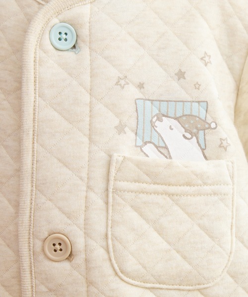 Combi mini スリーパー ガウン兼用スリーパー（ねんねくま