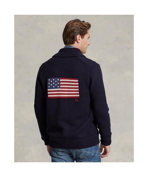 Polo Ralph Lauren フラッグ カーディガン POLO RALPH LAUREN カーディガン アイコニック フラッグ メンズ