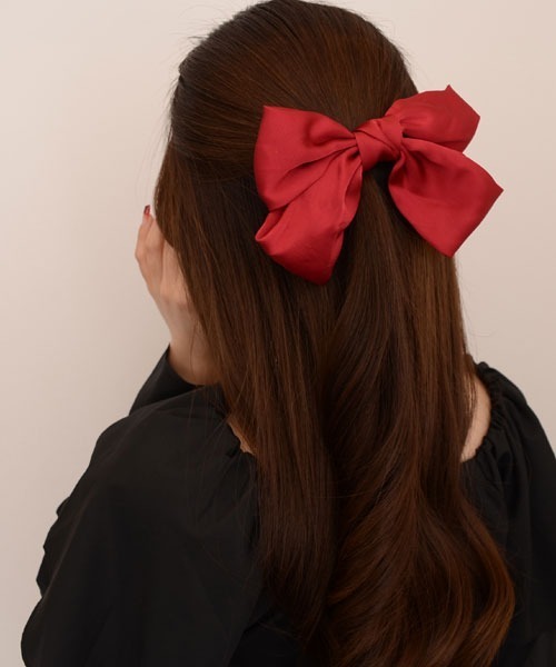 Acca バレッタ ヘアクリップ リボン ブリジットリボンバレッタ | ACCA