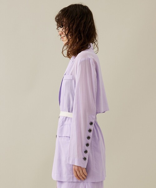 rito structure Double Face Long Coat