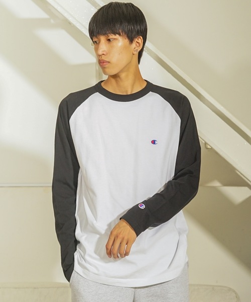 アンドエスティ　チャンピオン　ロンt Champion（チャンピオン） tシャツ 「CHAMPION/チャンピオン」USA