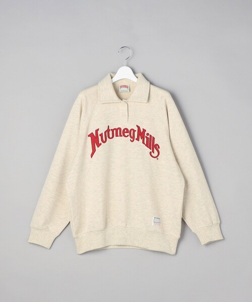 トレーナー スウェット NUTMEG MILLS ロゴ ショート スウェット/ナツメグミルズロゴショートスウェット レディース FREAK'S STORE/NUTMEG MILLS ロゴ ショート スウェット｜Daytona