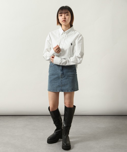 U.S. POLO ASSN. シャツ 「U.S.POLOASSN.」 オックスフォード