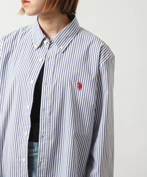 U.S. POLO ASSN. シャツ 「U.S.POLOASSN.」 オックスフォード