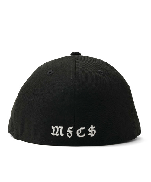 NEW ERA キャップ 帽子 x MFC STORE LP 59FIFTY M$ FLAME BALL