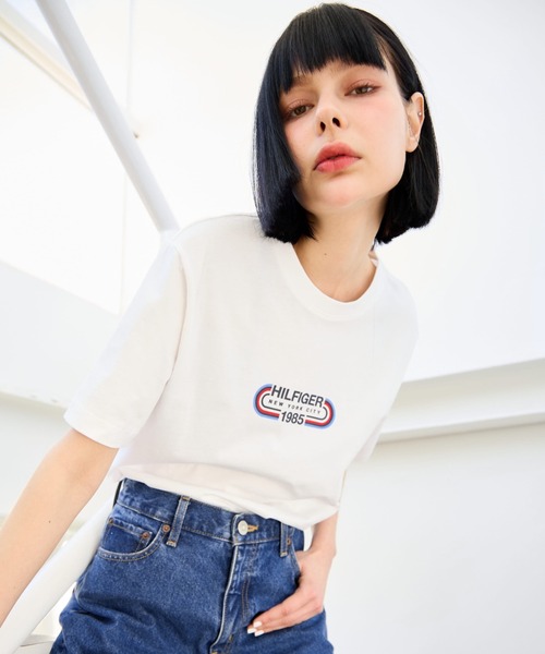 tシャツ Tシャツ 「オンライン限定」「ユニセックス」トラックロゴT 