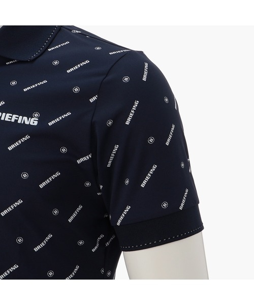 ポロシャツ 「ブリーフィングゴルフ」MENS MONOGRAM POLO