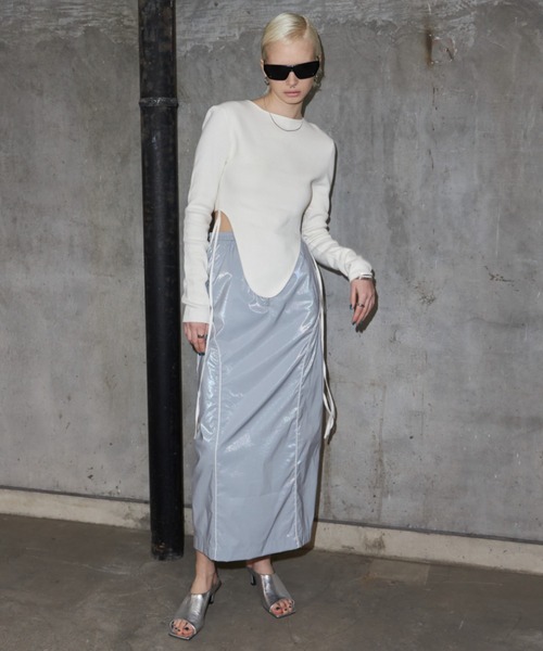 JOSE MOON スカート CORD LINE SKIRT/コードラインスカート