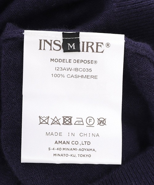 ニット セーター INSCRIRE / アンスクリア：Gusset Turtle Neck：I23AW-IBC035「DEA」 レディース レディース】Gusset Turtle Neck | INSCRIRE(アンスクリア