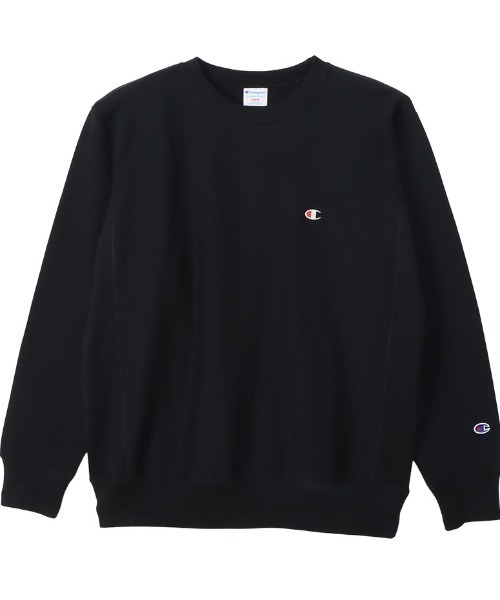 【CHAMPION】CロゴFrench Terryクルーネックスウェットシャツ Champion トレーナー スウェット REVERSE WEAVE French Terry