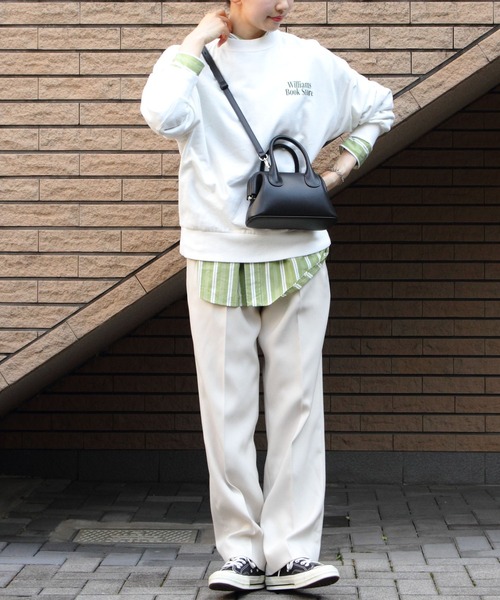 THE SHINZONE BOOK STORE SWEATSHIRT グレー THE SHINZONE スウェット