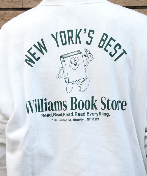 トップス THE SHINZONE BOOK STORE SWEATSHIRT THE SHINZONE BOOK STORE SWEATSHIRT